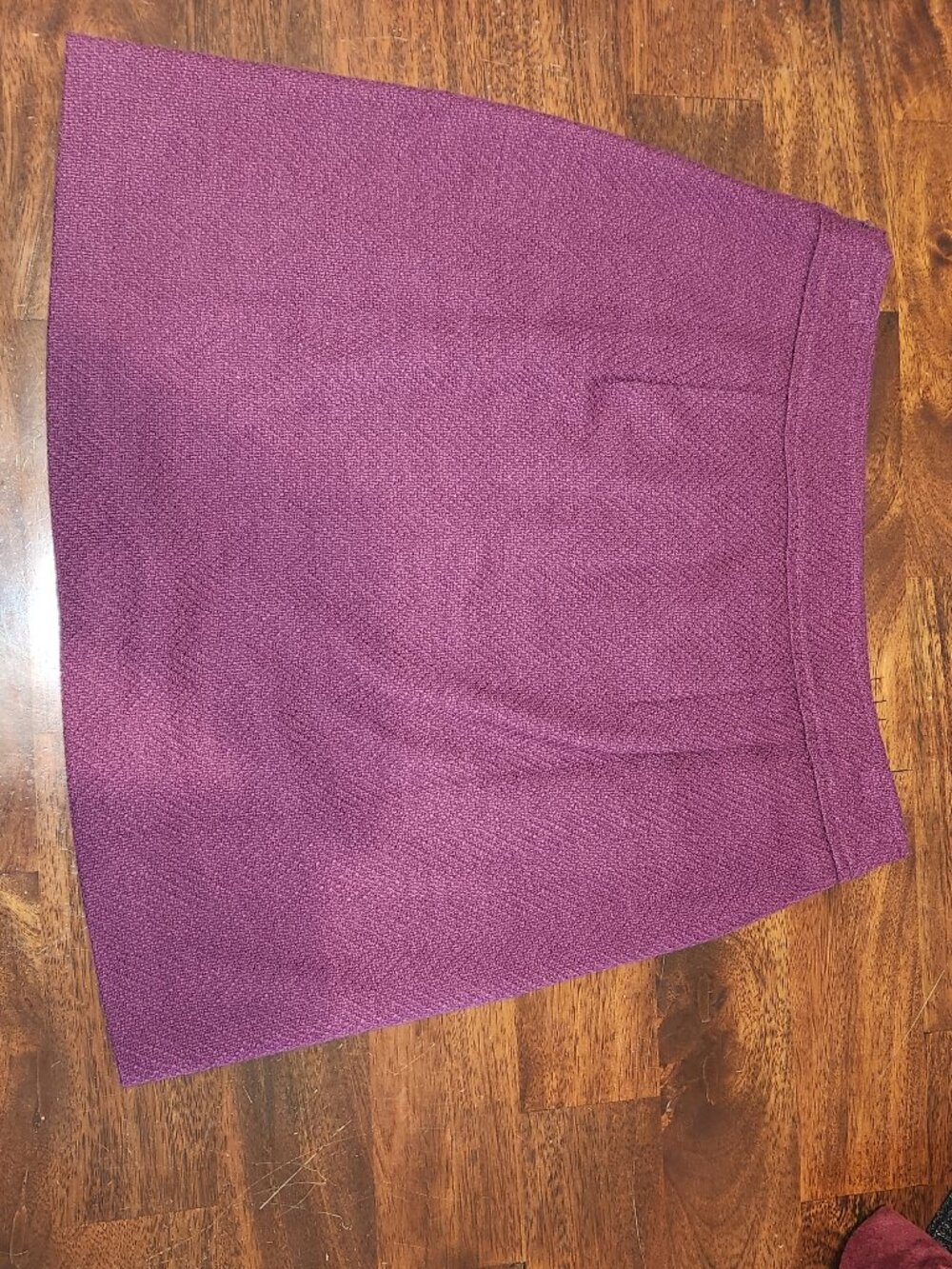 NWT LOFT Purple Textured A-Line Mini Skirt 0P